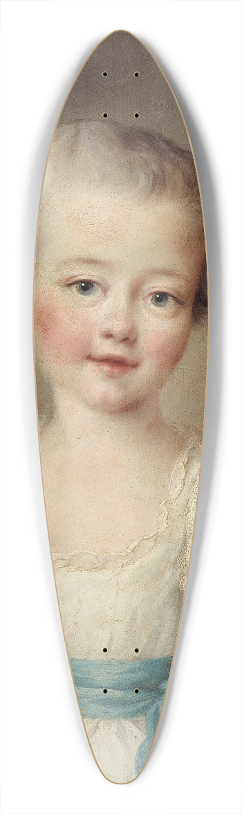 Franois-Hubert Drouais - Portrait de petite fille en robe blanche, dite Alexandrine Lenormant dEtiolles 39.3 inch art pintail longboard deck
