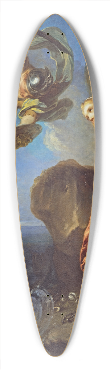 Franois Lemoyne - Perseus and Andromeda 39.3 inch art pintail longboard deck