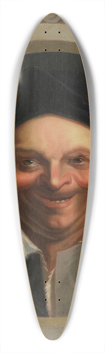 Franois-Simon Perillon - Portrait dun rieur 39.3 inch art pintail longboard deck
