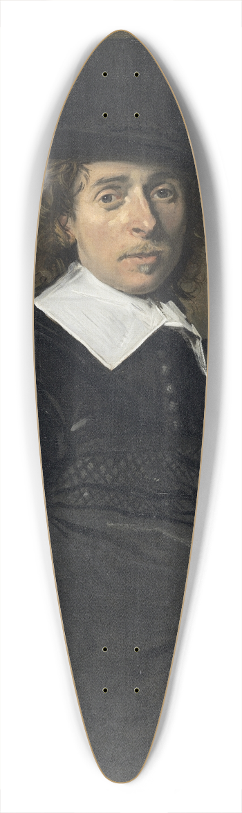 Frans Hals - Adriaen van Ostade 39.3 inch art pintail longboard deck