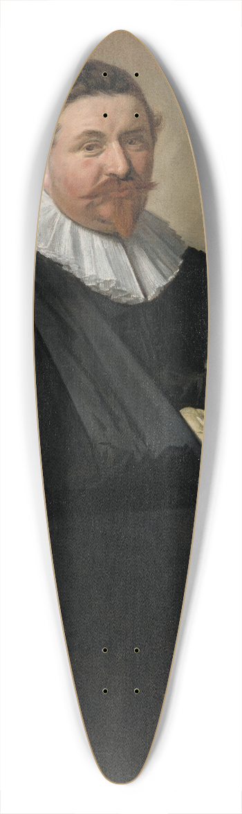 Frans Hals - Portrait of Lucas de Clercq 39.3 inch art pintail longboard deck
