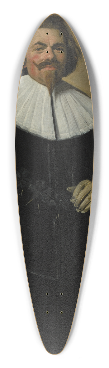 Frans Hals - Portrait of Tieleman Roosterman 39.3 inch art pintail longboard deck