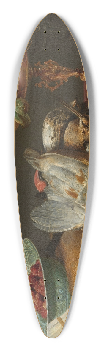 Frans Snyders - Still Life with Dead Game, Fruit and Vegetables 39.3 inch art pintail longboard deck