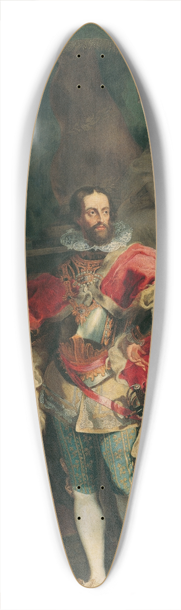 Franz Anton Palko - Kaiser Ferdinand I. 39.3 inch art pintail longboard deck