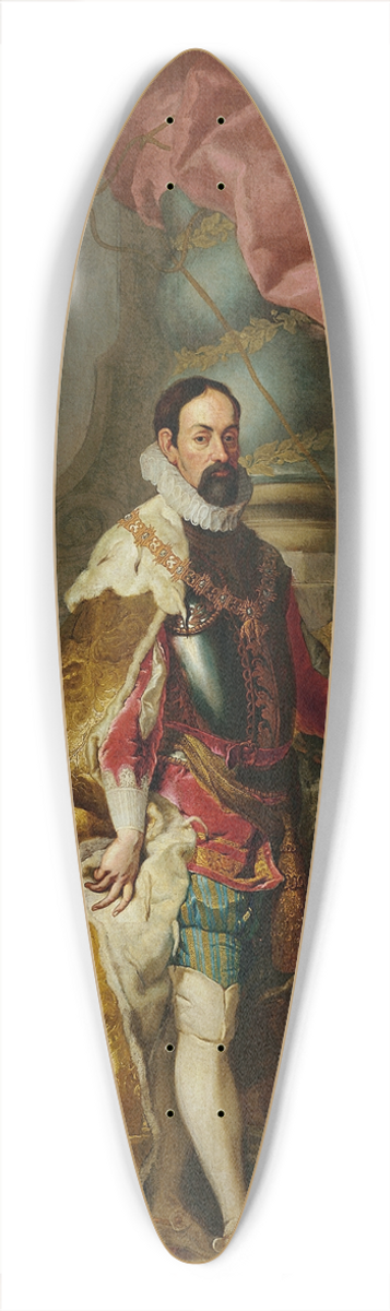 Franz Anton Palko - Kaiser Maximilian II. 39.3 inch art pintail longboard deck