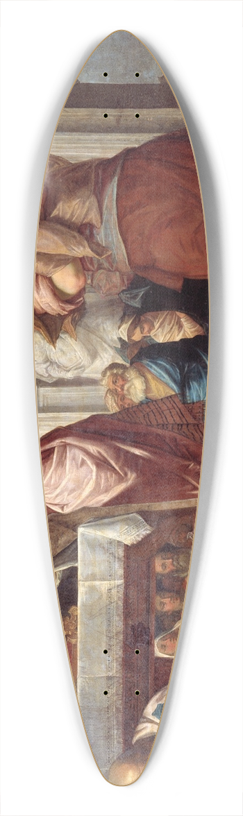 Franz Cleyn - The Presentation of Christ in the Temple, and the Baptism of Christ 39.3 inch art pintail longboard deck