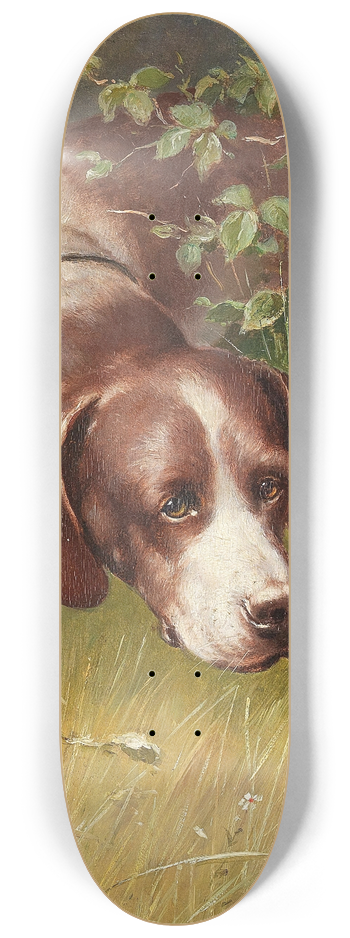Carl Reichert - A Little Friend 8.25 inch art skate deck