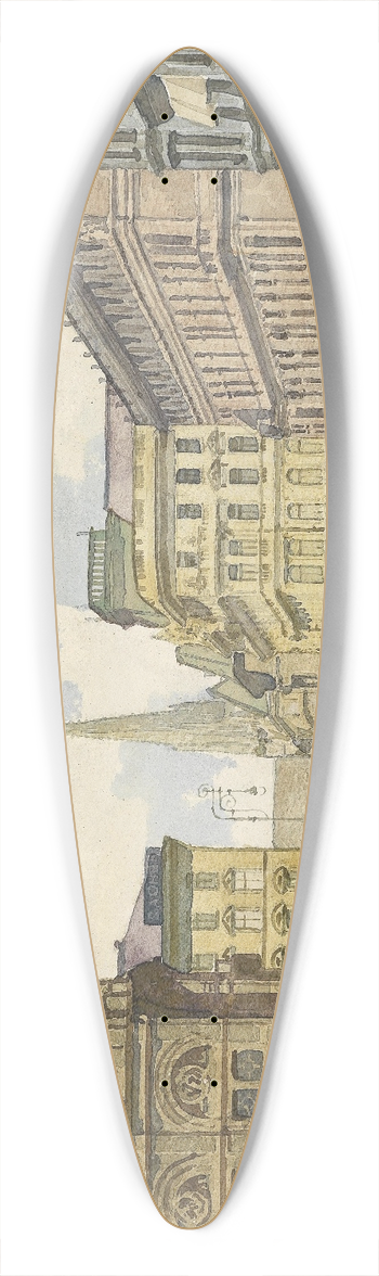 Franz Hoffelner - Krntnerstrae 39.3 inch art pintail longboard deck