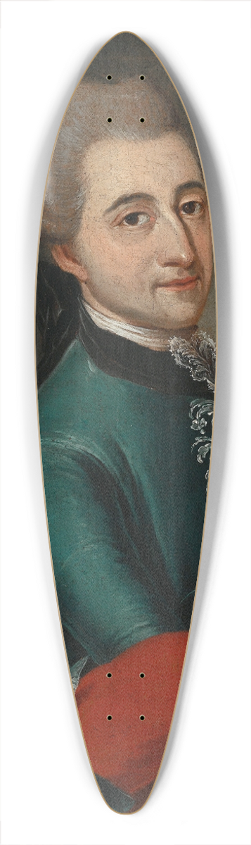 Franz Ignaz Molitor - Portrait of King Stanislas Augustus 39.3 inch art pintail longboard deck
