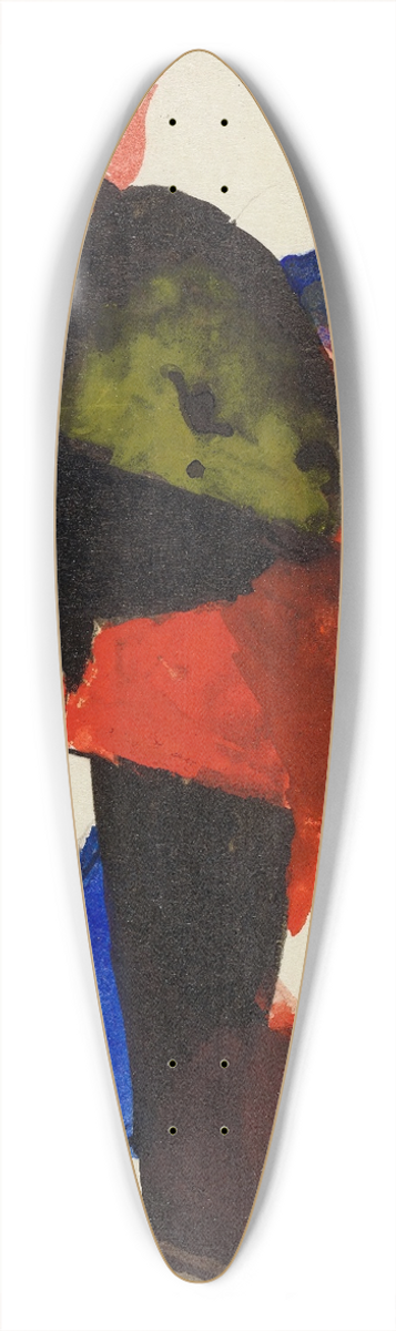 Franz Marc - Two animals 39.3 inch art pintail longboard deck