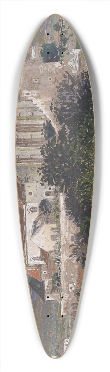 Franz Poledne - Weienkirchen in der Wachau 39.3 inch art pintail longboard deck