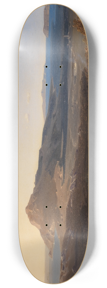 Carl Rottmann - Die Insel Delos 8.25 inch art skate deck