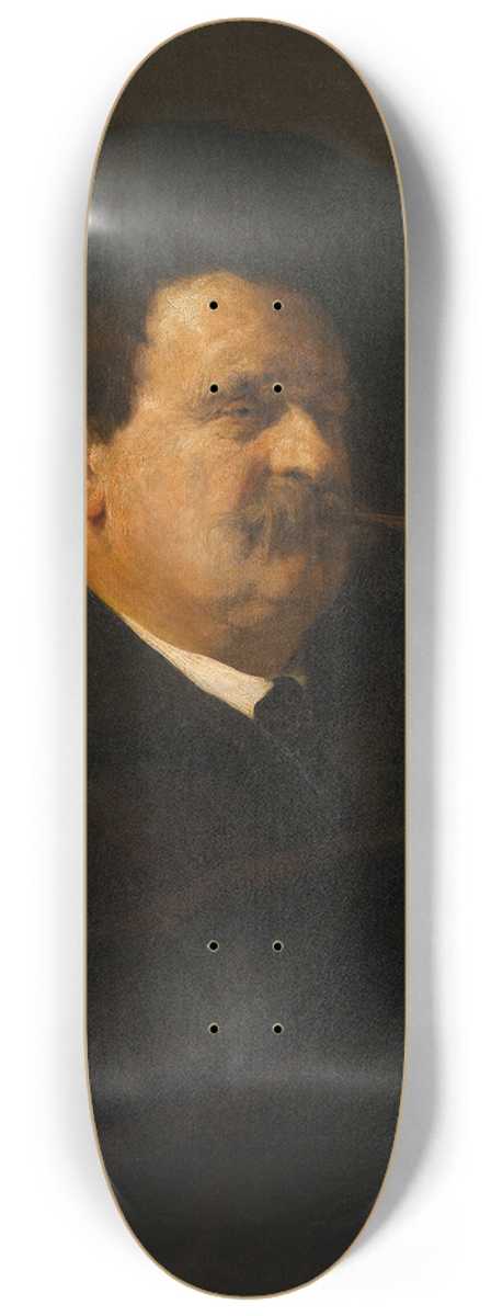 Carl Rudolf Huber - Josef Zrnich, Tiermaler 8.25 inch art skate deck