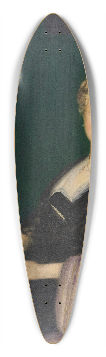 Franz von Stuck - Portrt Luise Bestehorn 39.3 inch art pintail longboard deck