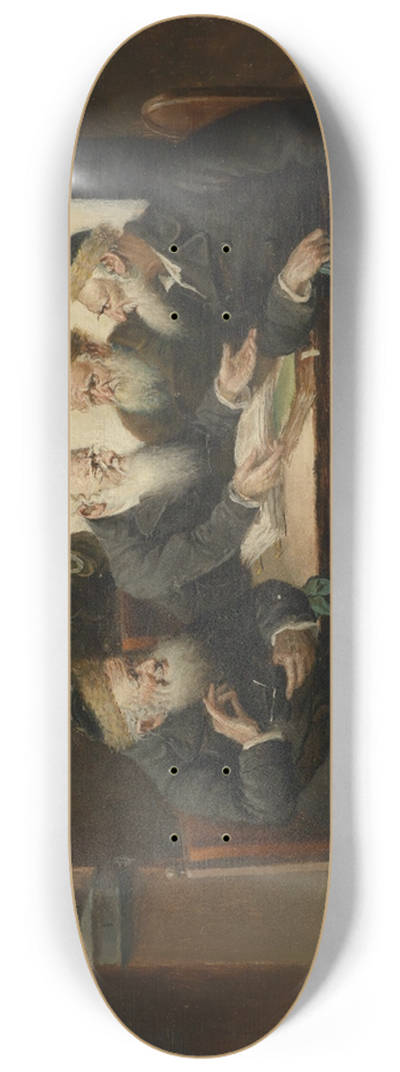 Carl Schleicher - Beim Rabbi 8.25 inch art skate deck