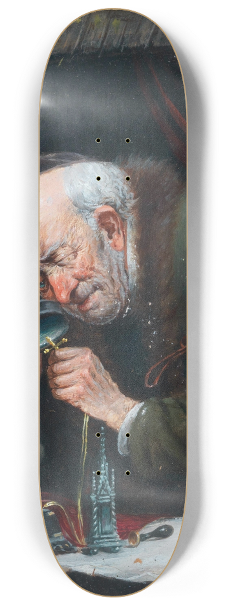 Carl Schleicher - Der Pfandleiher 8.25 inch art skate deck