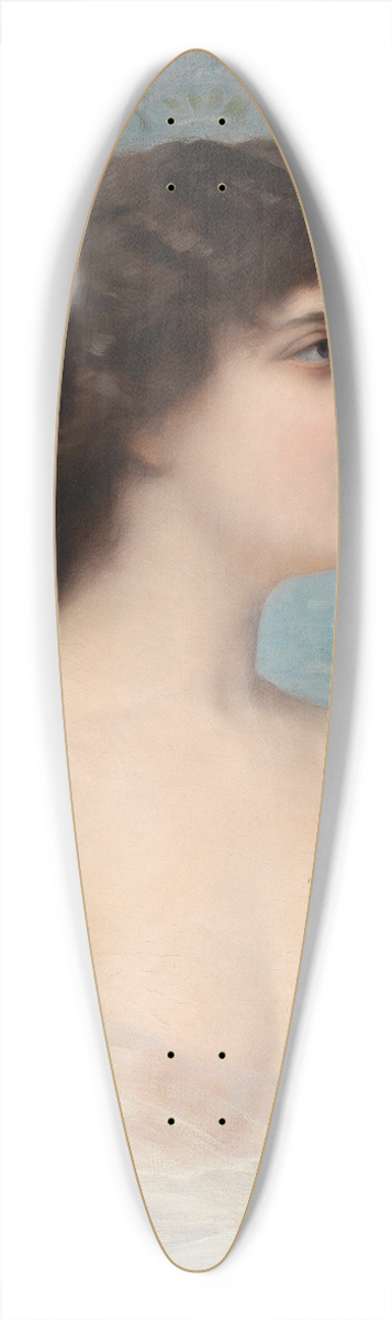Franz Xaver Kosler - Young Beauty 39.3 inch art pintail longboard deck