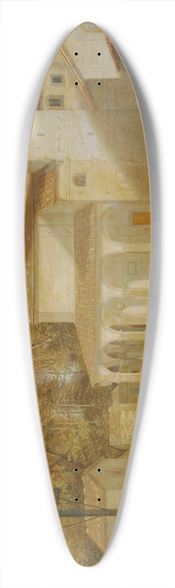 Franz Xaver Lair - Im Klosterhof 39.3 inch art pintail longboard deck