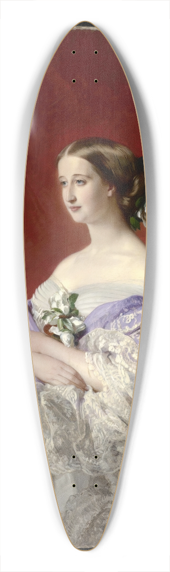 Franz Xaver Winterhalter - Empress Eugnie 39.3 inch art pintail longboard deck