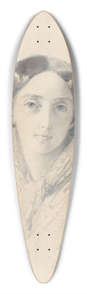 Franz Xaver Winterhalter - Portrait Of Grand Duchess Olga Nikolaevna, Later Queen Consort OfWrttemberg 39.3 inch art pintail longboard deck