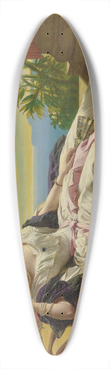 Franz Xaver Winterhalter - Portrait of Leonilla, Princess of Sayn-Wittgenstein-Sayn 39.3 inch art pintail longboard deck