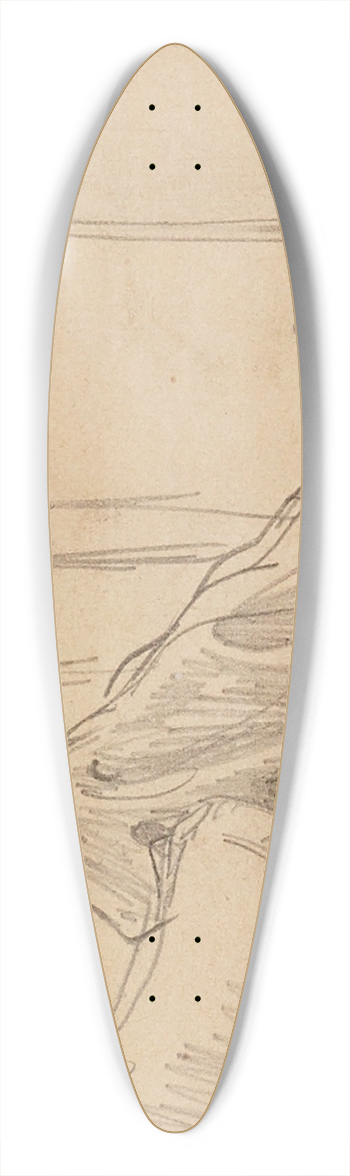 Frdric Houbron - Cocher conduisant son fiacre 39.3 inch art pintail longboard deck