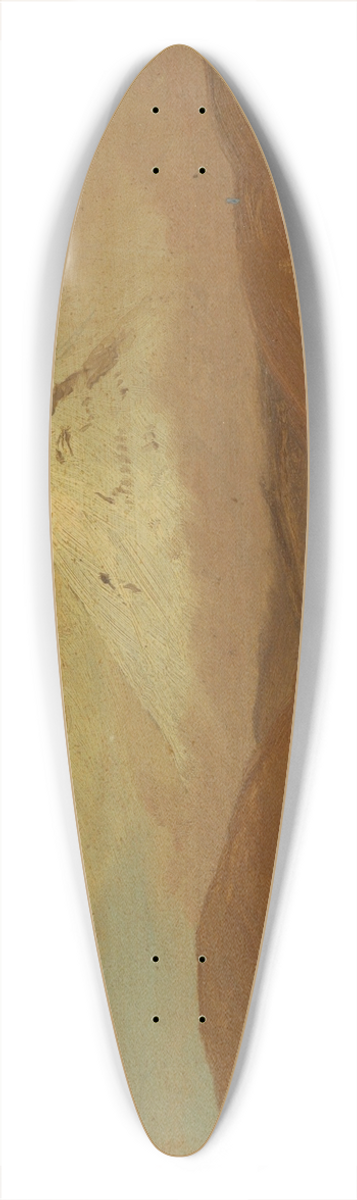 Frederic Edwin Church - Ecuador, Mt. Chimborazo 39.3 inch art pintail longboard deck