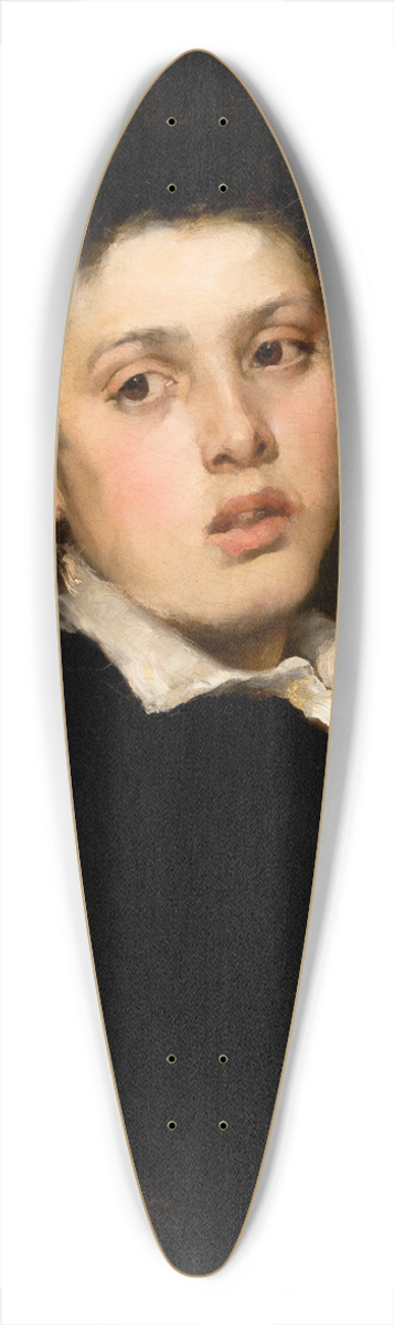 Frederick Porter Vinton - Portrait of a Boy 39.3 inch art pintail longboard deck
