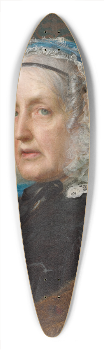 Frederick Sandys - Portrait of Susanna Rose 39.3 inch art pintail longboard deck