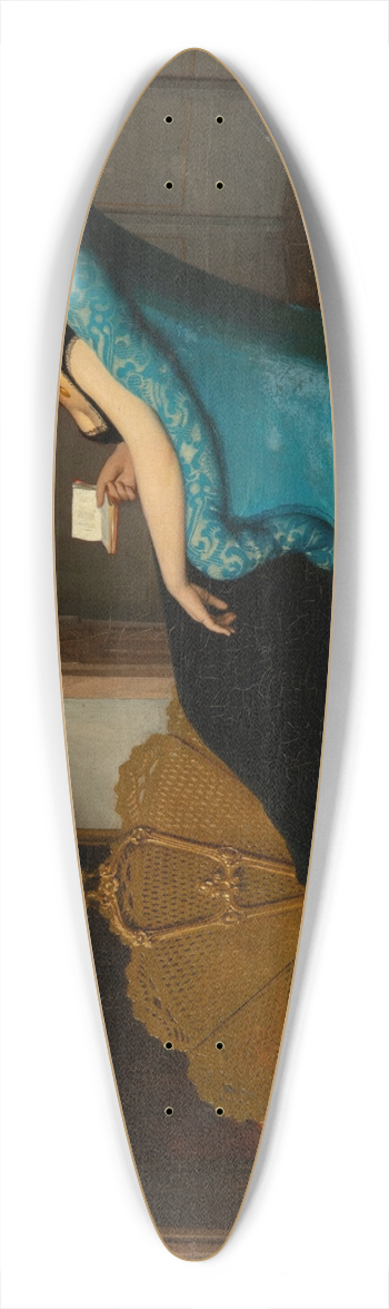 Frederik Hendrik Kaemmerer - A playful distraction 39.3 inch art pintail longboard deck
