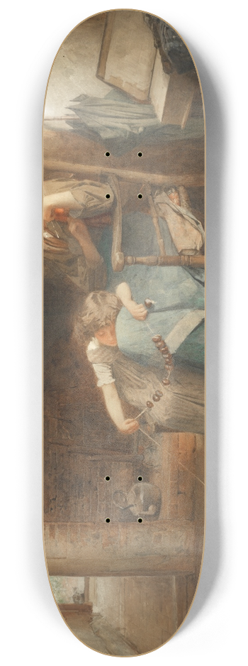 Carlton Alfred Smith - A quiet afternoon 8.25 inch art skate deck