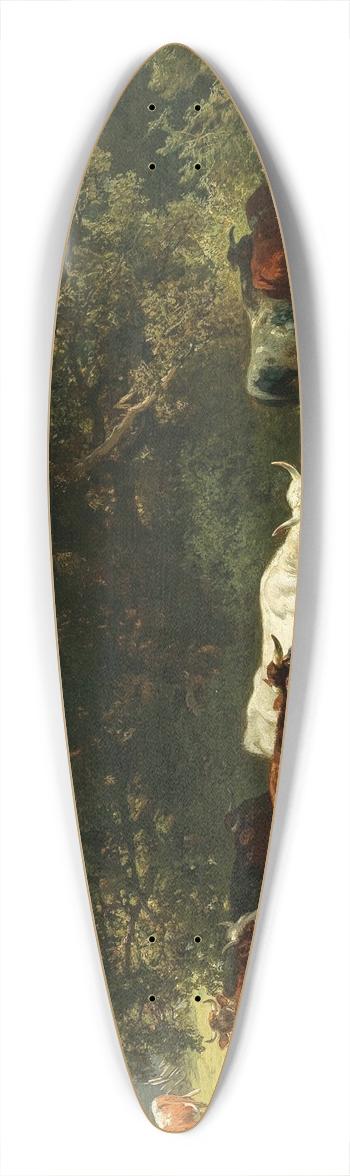 Friedrich Voltz - Khe an der Trnke 39.3 inch art pintail longboard deck