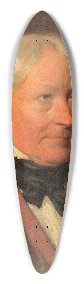 Friedrich von Amerling - Bertel Thorwaldsen, Bildhauer 39.3 inch art pintail longboard deck