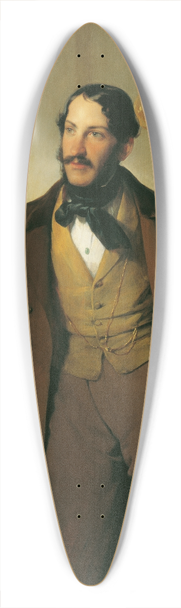 Friedrich von Amerling - Der Industrielle Maximilian Todesco 39.3 inch art pintail longboard deck