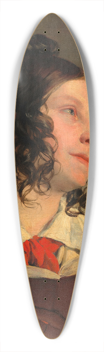 Friedrich von Amerling - Josefine von Kaltenthaler 39.3 inch art pintail longboard deck