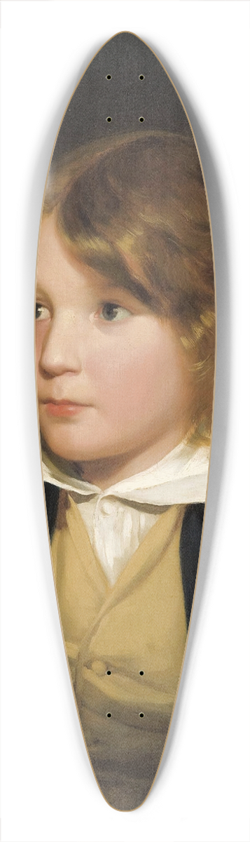 Friedrich von Amerling - Portrait Of Joseph Amerling 39.3 inch art pintail longboard deck