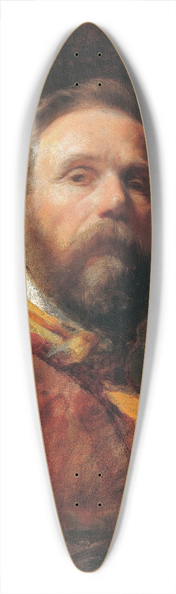 Friedrich von Amerling - Self-portrait 39.3 inch art pintail longboard deck