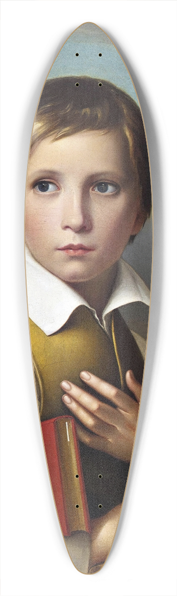 Friedrich Wilhelm Schadow - Portrt Felix Schadow 39.3 inch art pintail longboard deck