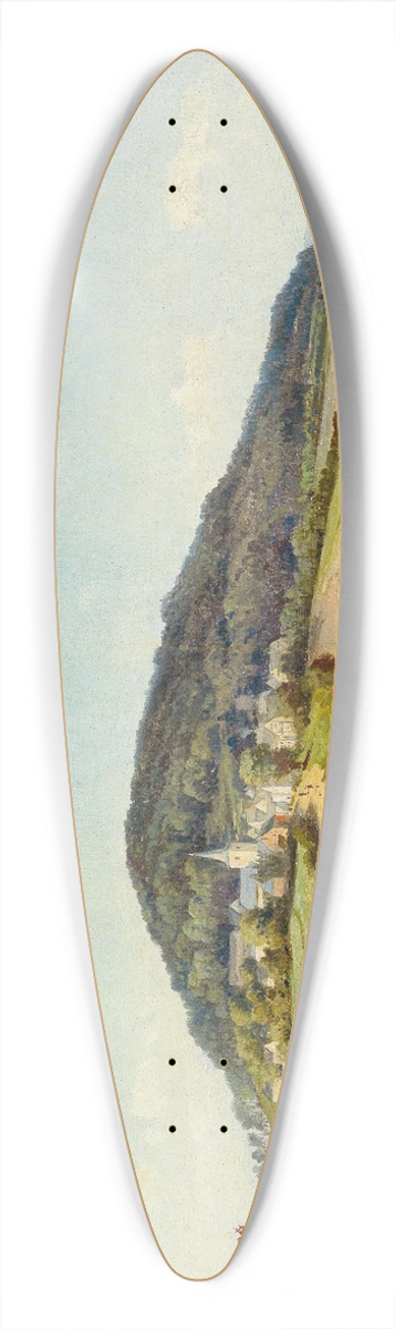 Friedrich Zeller - Blick auf Aremberg 39.3 inch art pintail longboard deck