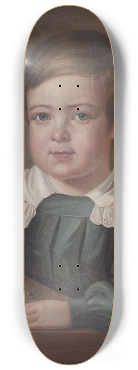 Carl Wilhelm Nordgren - Carl Bror Munck af Fulkila (1836-1905) 8.25 inch art skate deck