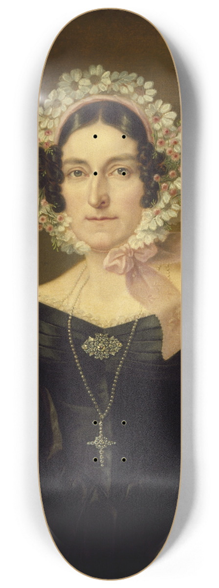 Carl Wilhelm Nordgren - Sofia Magdalena Cantzler 8.25 inch art skate deck