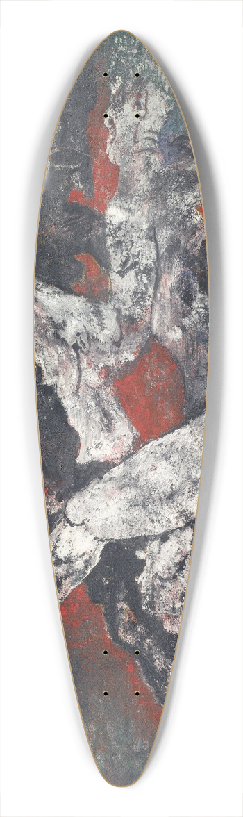 Frits van den Berghe - Diableries 39.3 inch art pintail longboard deck