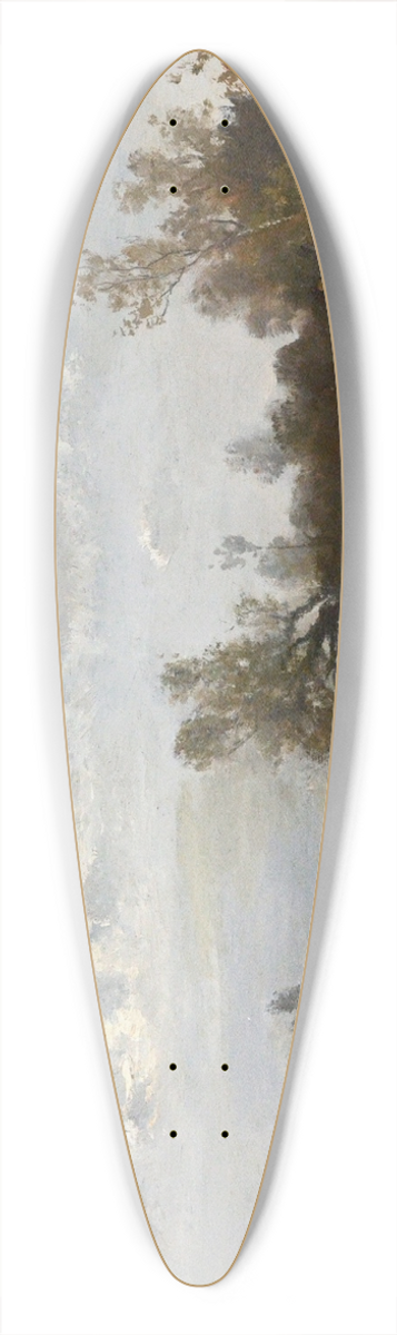 Fritz Halberg-Krauss - An der Amper 39.3 inch art pintail longboard deck