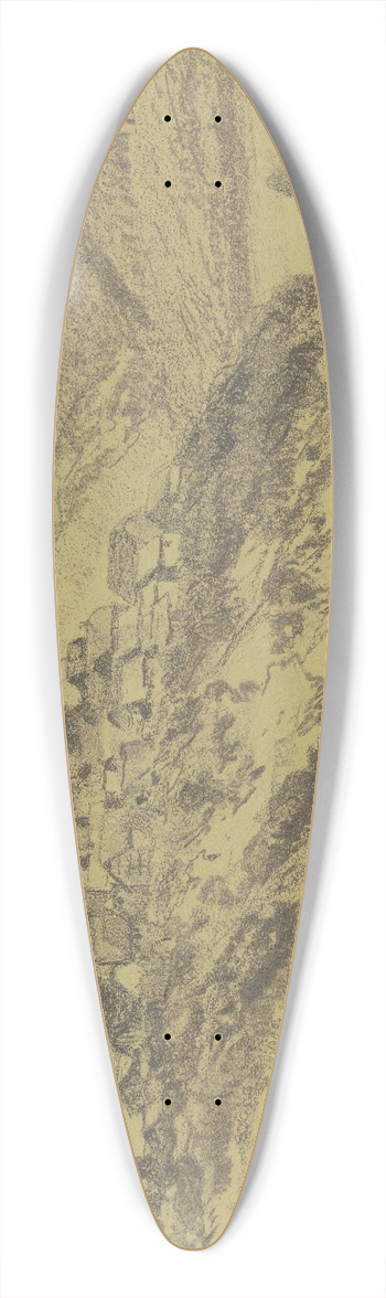 Fritz Wucherer - Altweilnau 39.3 inch art pintail longboard deck