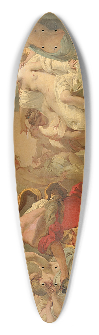 Gaetano Gandolfi - Diana and Callisto 39.3 inch art pintail longboard deck