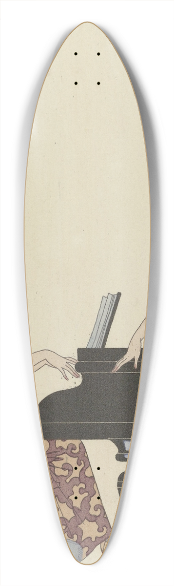 George Barbier - Incantation 39.3 inch art pintail longboard deck