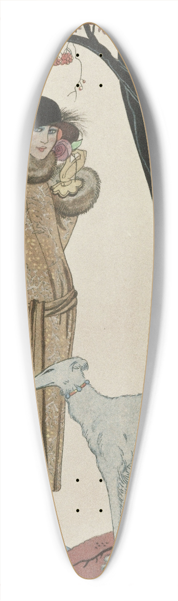 George Barbier - Symphonie automnale ; Manteau, et Robe daprs-midi, de Worth 39.3 inch art pintail longboard deck