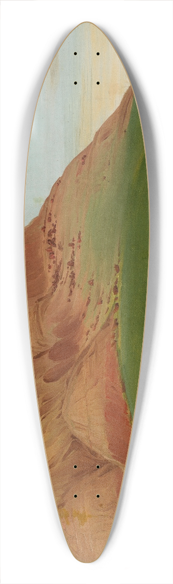 George Catlin - View In The Grand Detour, 1900 Miles Above St. Louis 39.3 inch art pintail longboard deck