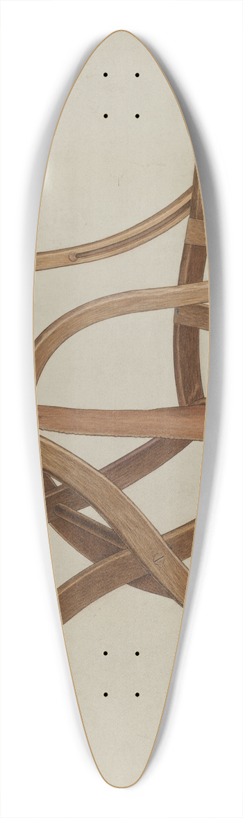 George C. Brown - Camp Chair 39.3 inch art pintail longboard deck