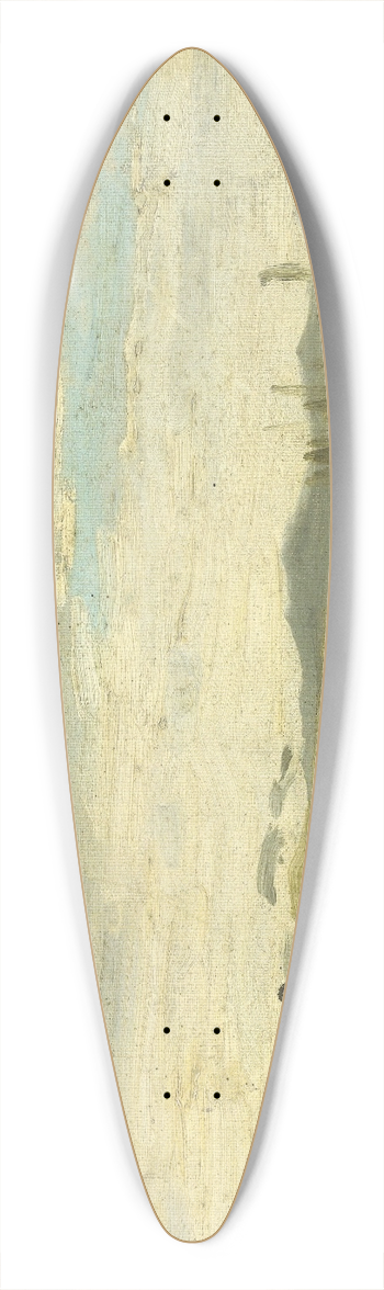 George Hendrik Breitner - View in the Dunes near Dekkersduin, The Hague 39.3 inch art pintail longboard deck